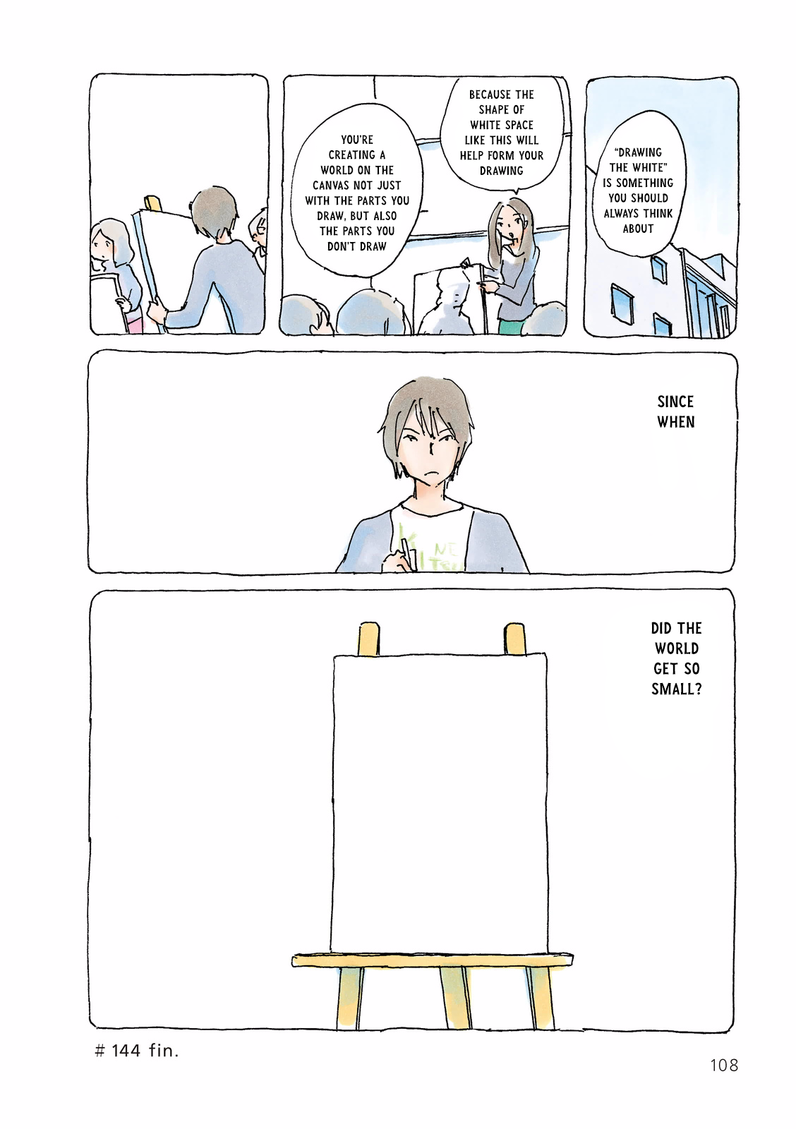 Mikako-san Chapter 144 page 4 - Chapter 144 : White and Rectangular