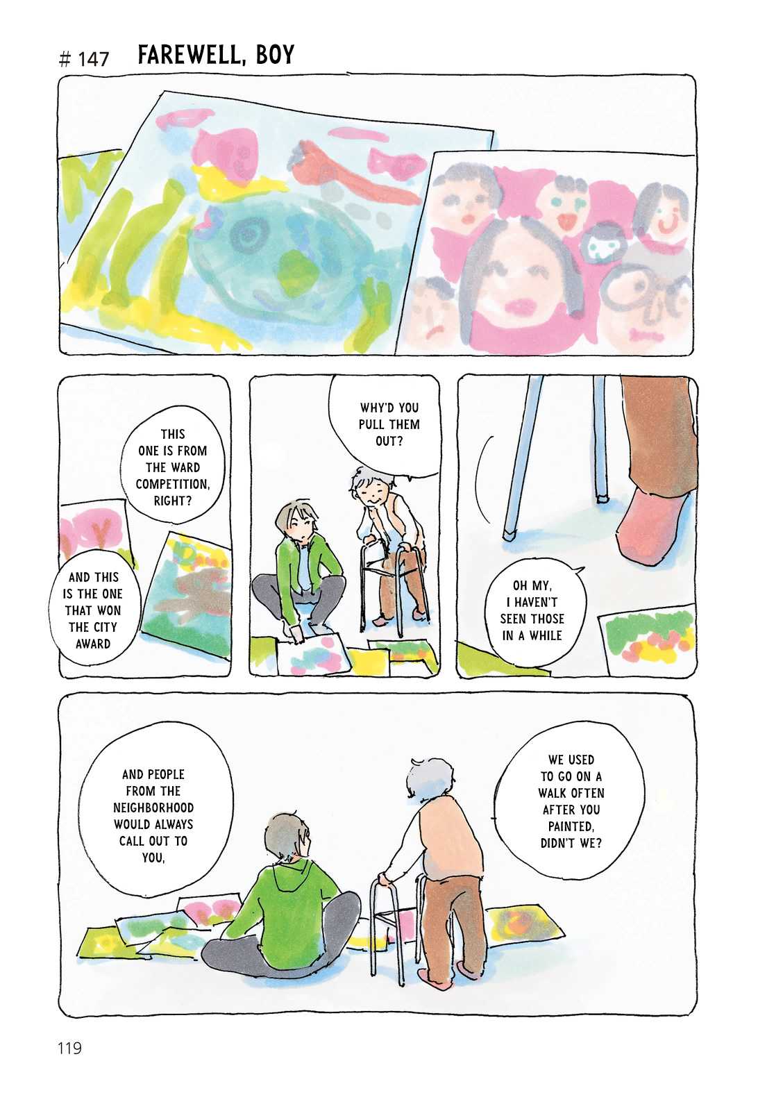 Mikako-san Chapter 147 page 1 - Chapter 147 : Farewell, Boy