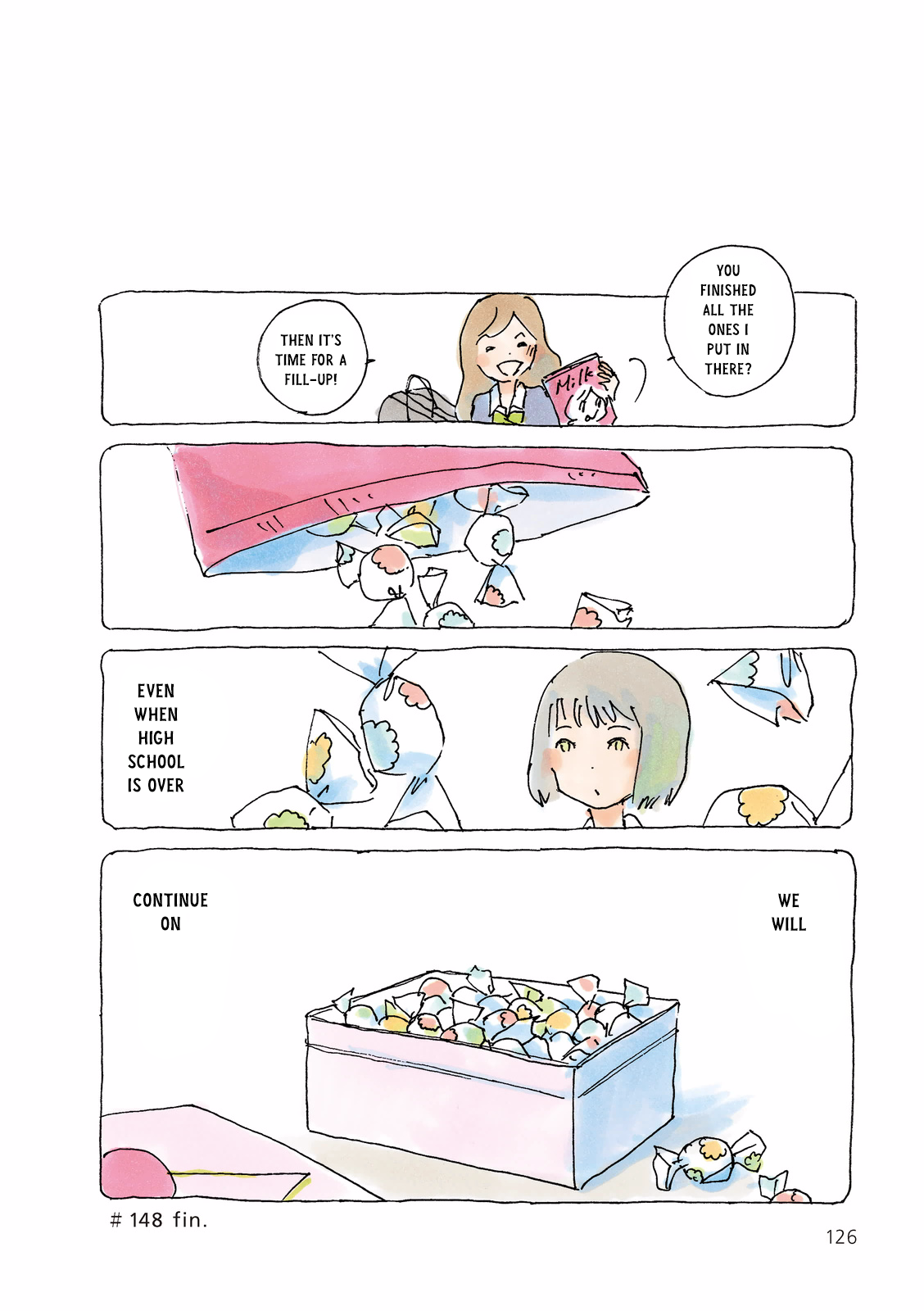 Mikako-san Chapter 148 page 4 - Chapter 148 : Ending