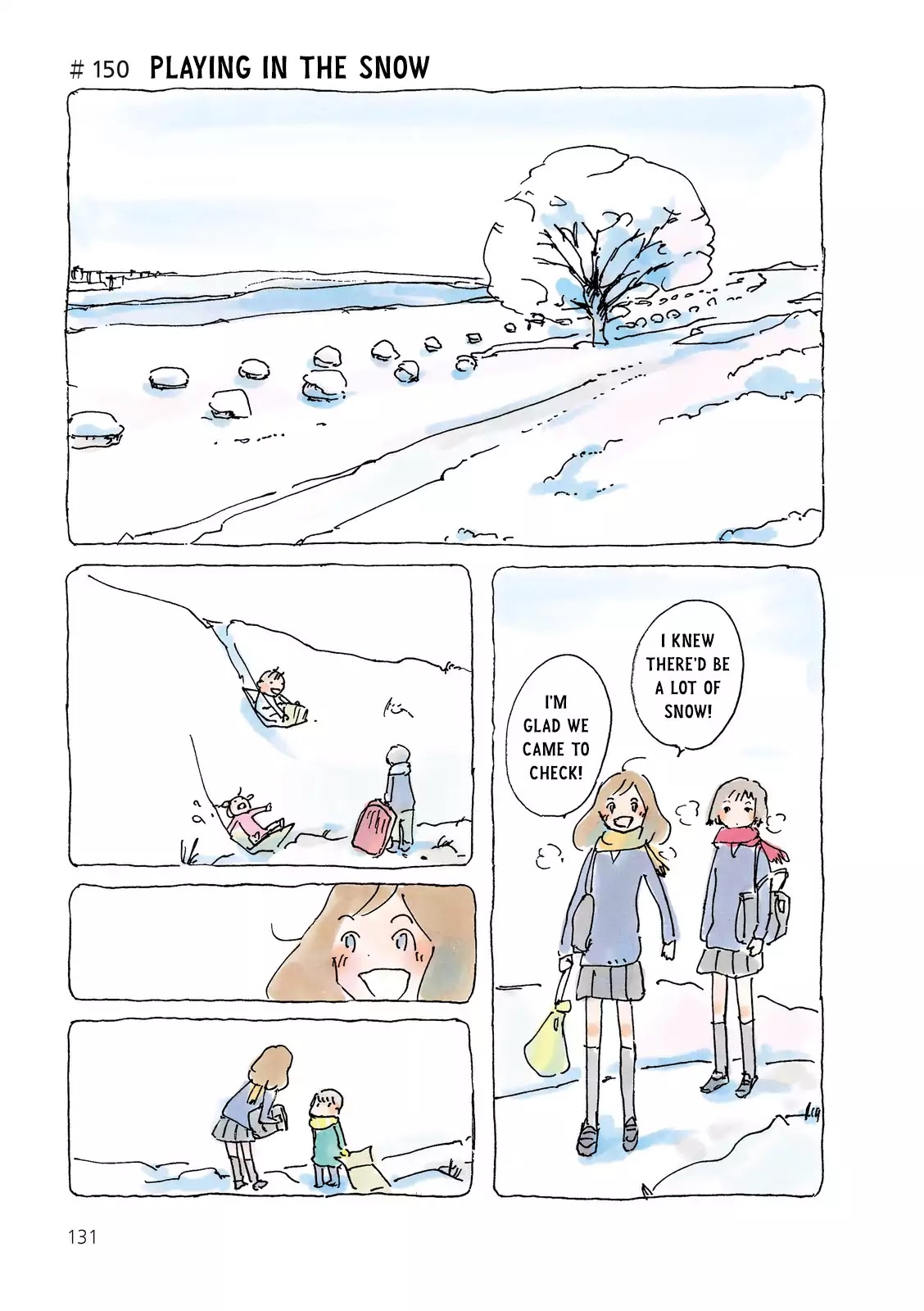 Mikako-san Chapter 150 page 1 - Chapter 150: Playing in the Snow