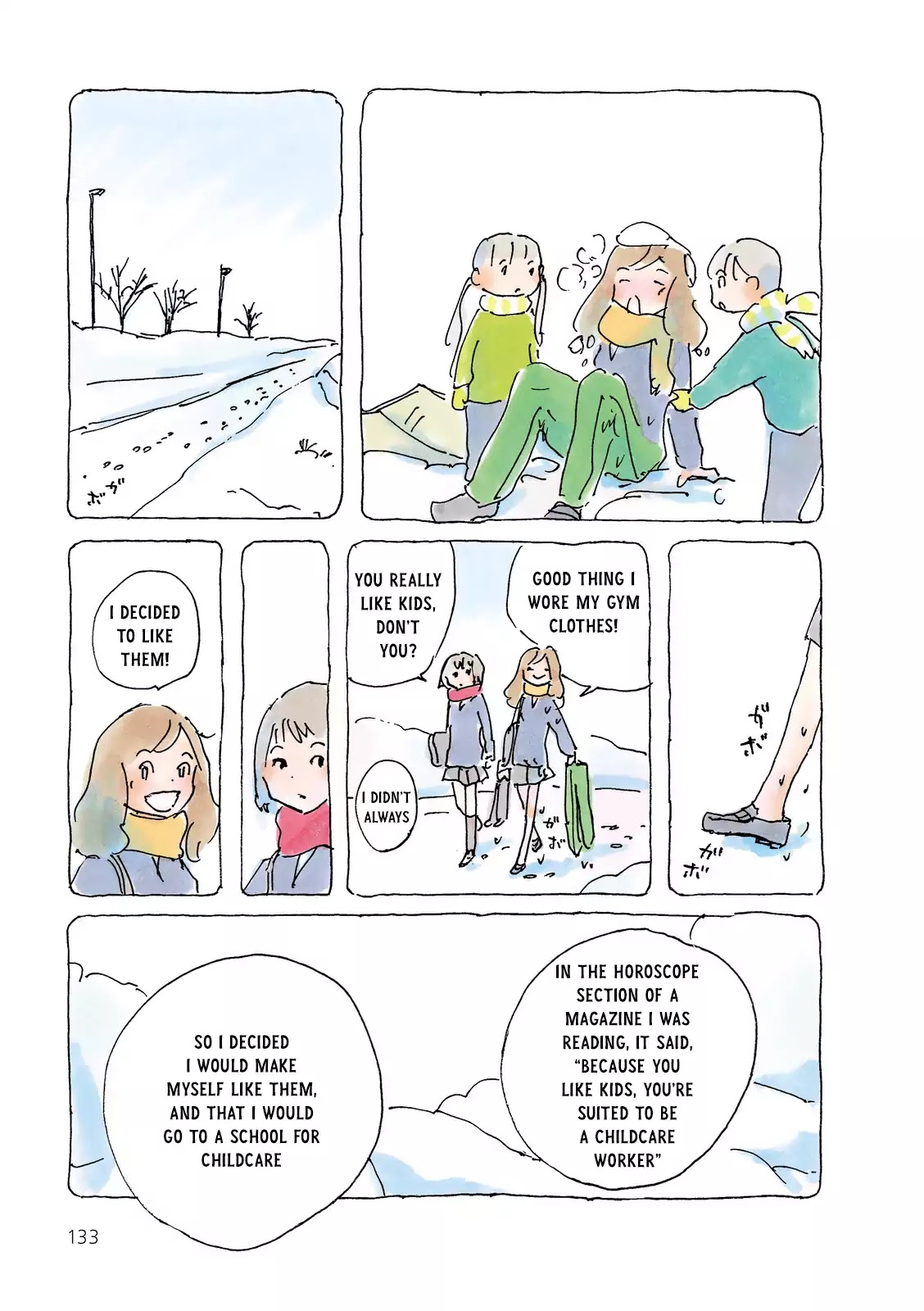 Mikako-san Chapter 150 page 3 - Chapter 150: Playing in the Snow
