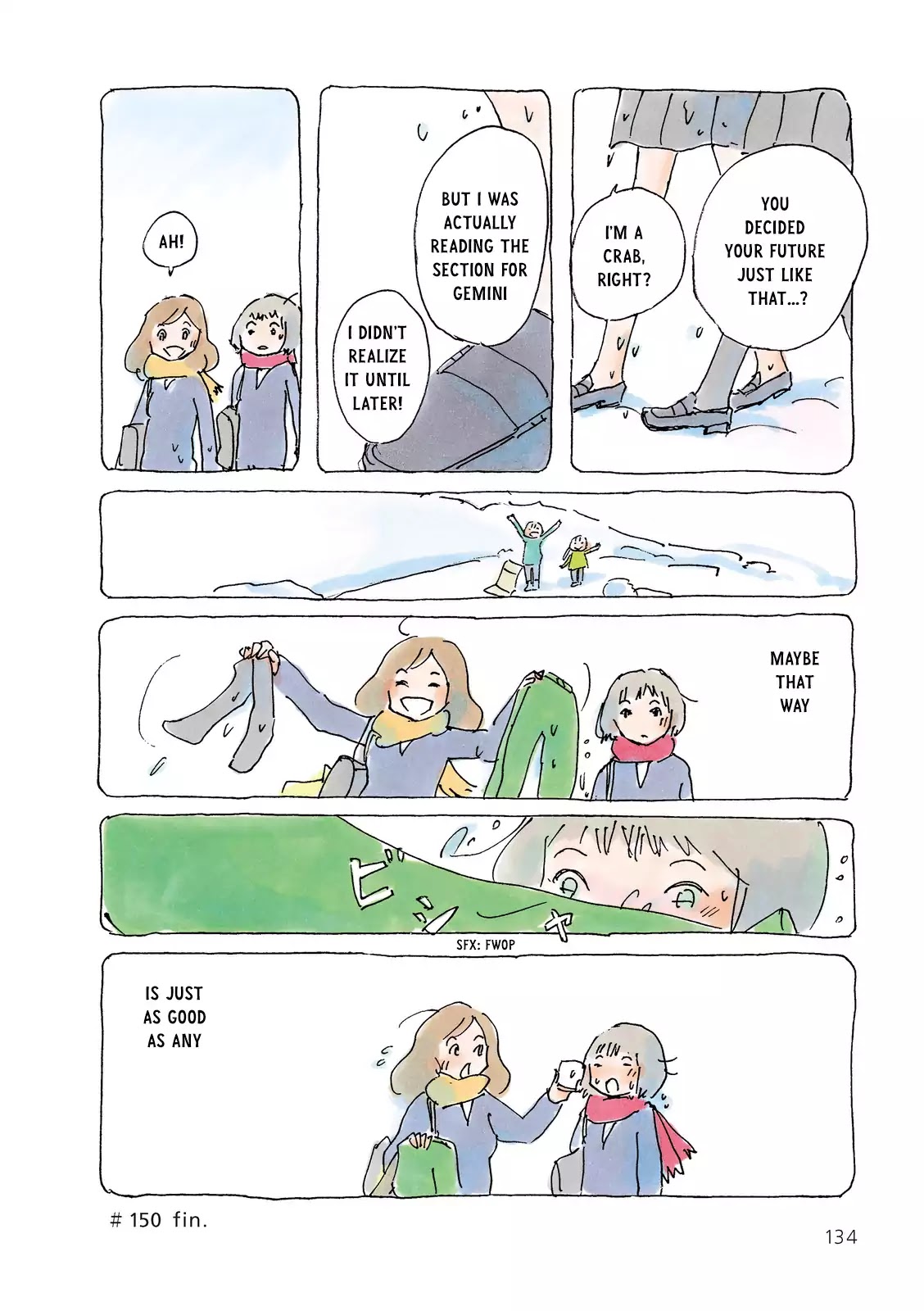 Mikako-san Chapter 150 page 4 - Chapter 150: Playing in the Snow