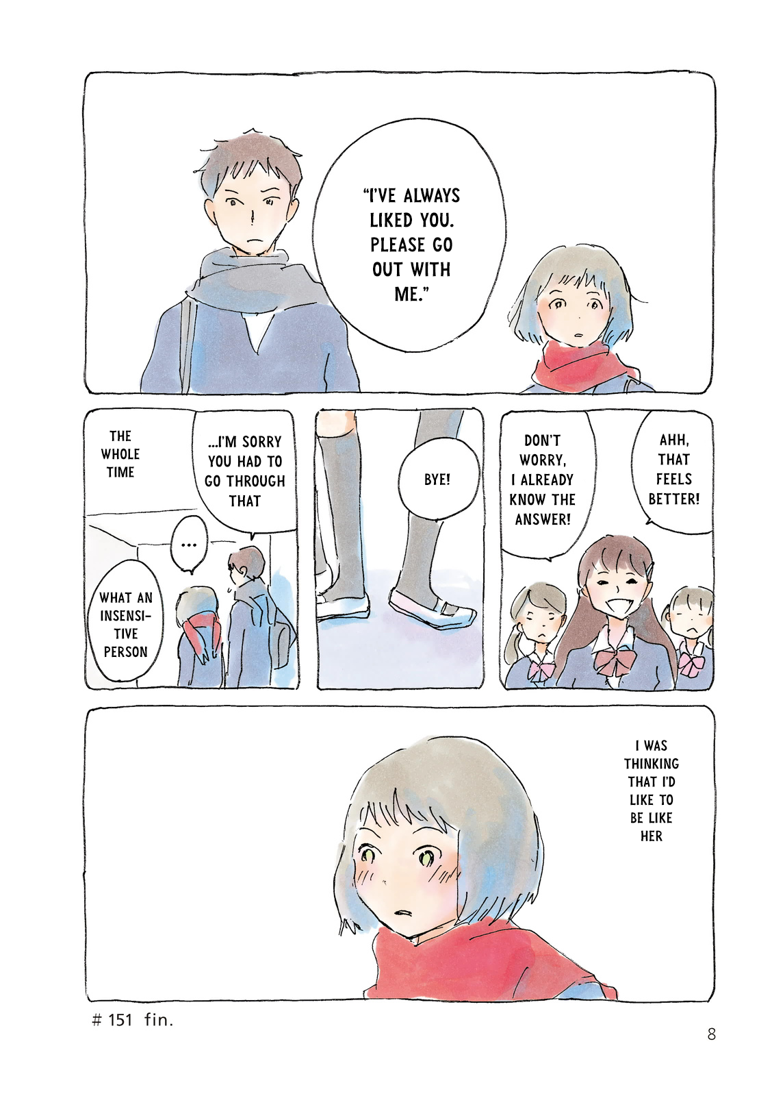 Mikako-san Chapter 151 page 10 - Chapter 151 : 2nd Year Girl