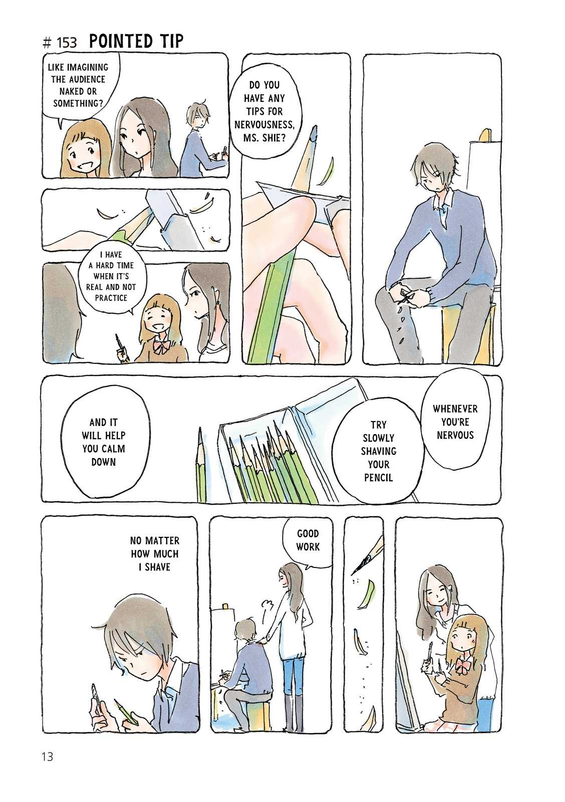 Mikako-san Chapter 153.2 page 1 - Chapter 153 v2 : Pointed Tip