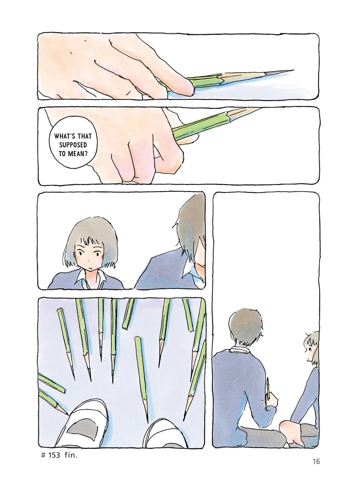 Mikako-san Chapter 153.2 page 4 - Chapter 153 v2 : Pointed Tip