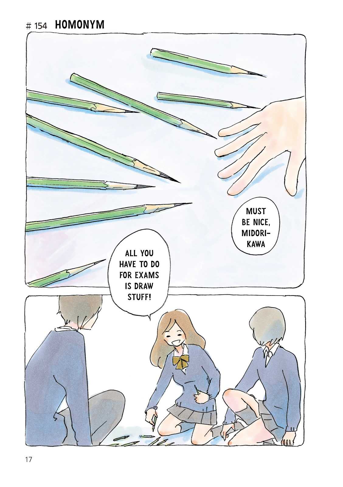 Mikako-san Chapter 154.2 page 1 - Chapter 154 v2 : Homonym