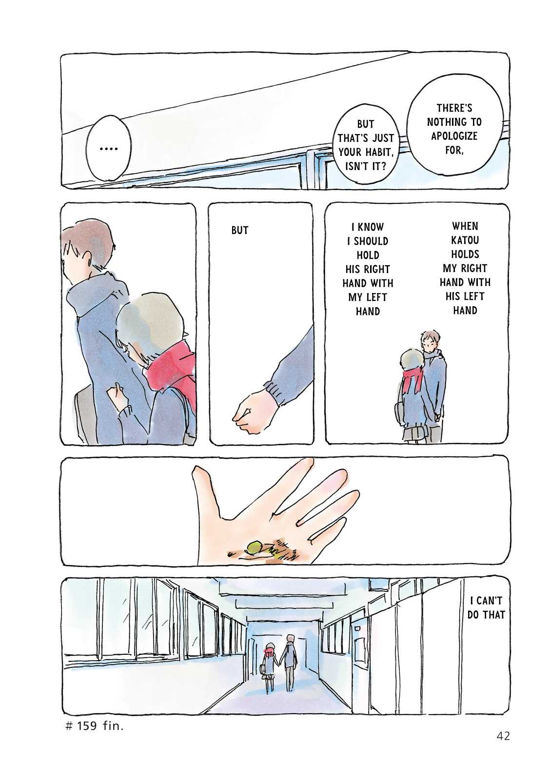 Mikako-san Chapter 159 page 4 - Chapter 159 : Left Hand