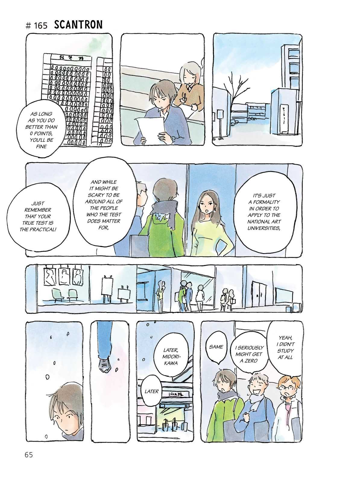 Mikako-san Chapter 165 page 1 - Chapter 165 : Scantron