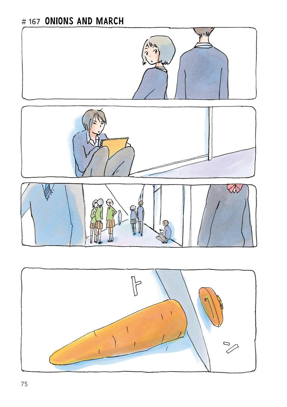 Mikako-san Chapter 167 page 1 - Chapter 167 : Onions and March