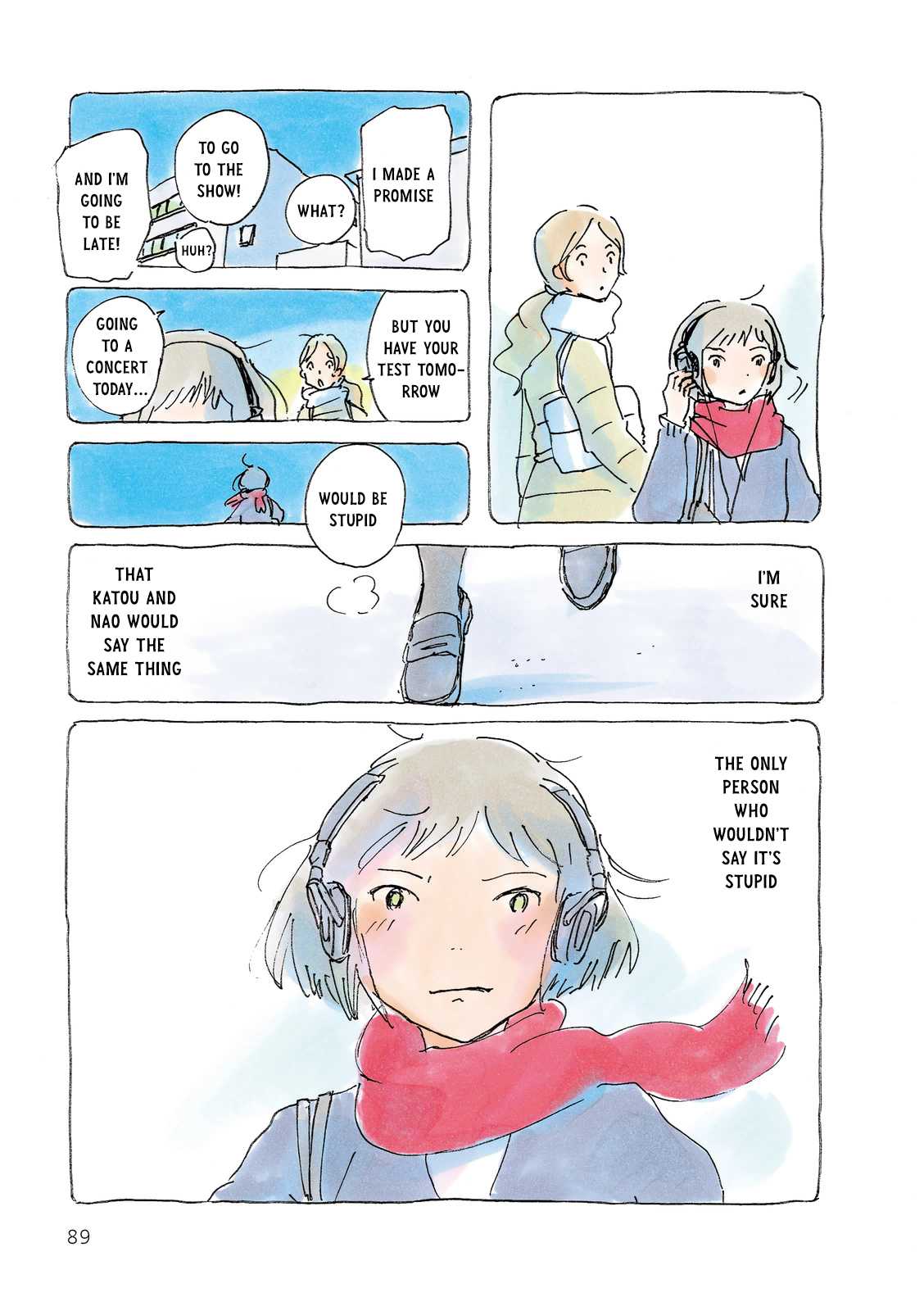 Mikako-san Chapter 170 page 3 - Chapter 170 : Stupid