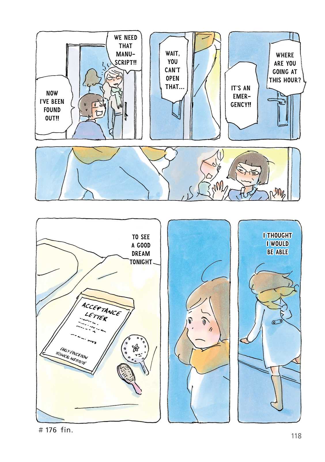 Mikako-san Chapter 176 page 4 - Chapter 176 : Good Night Call
