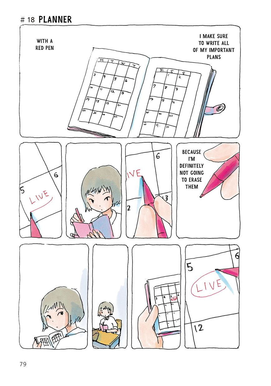 Mikako-san Chapter 18 page 1 - Chapter 18 : Planner