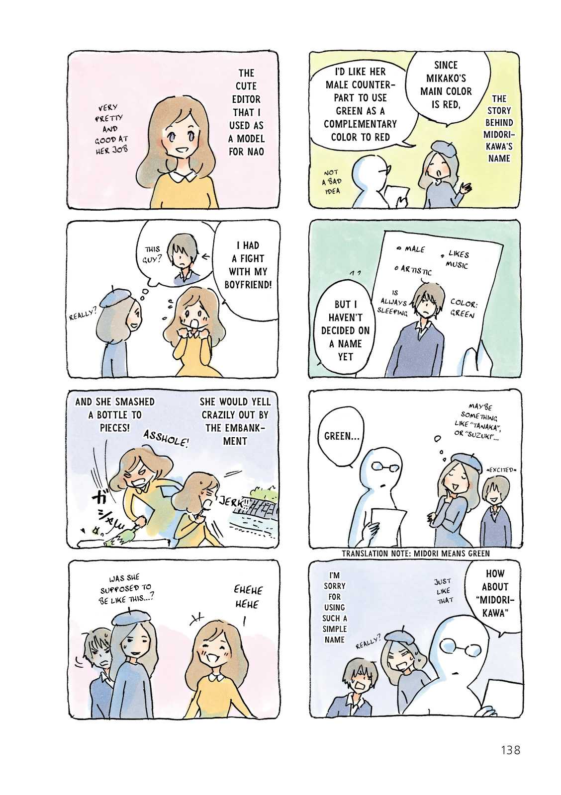 Mikako-san Chapter 180.5 page 2 - Chapter 180.5 : Extra: Behind the Scenes