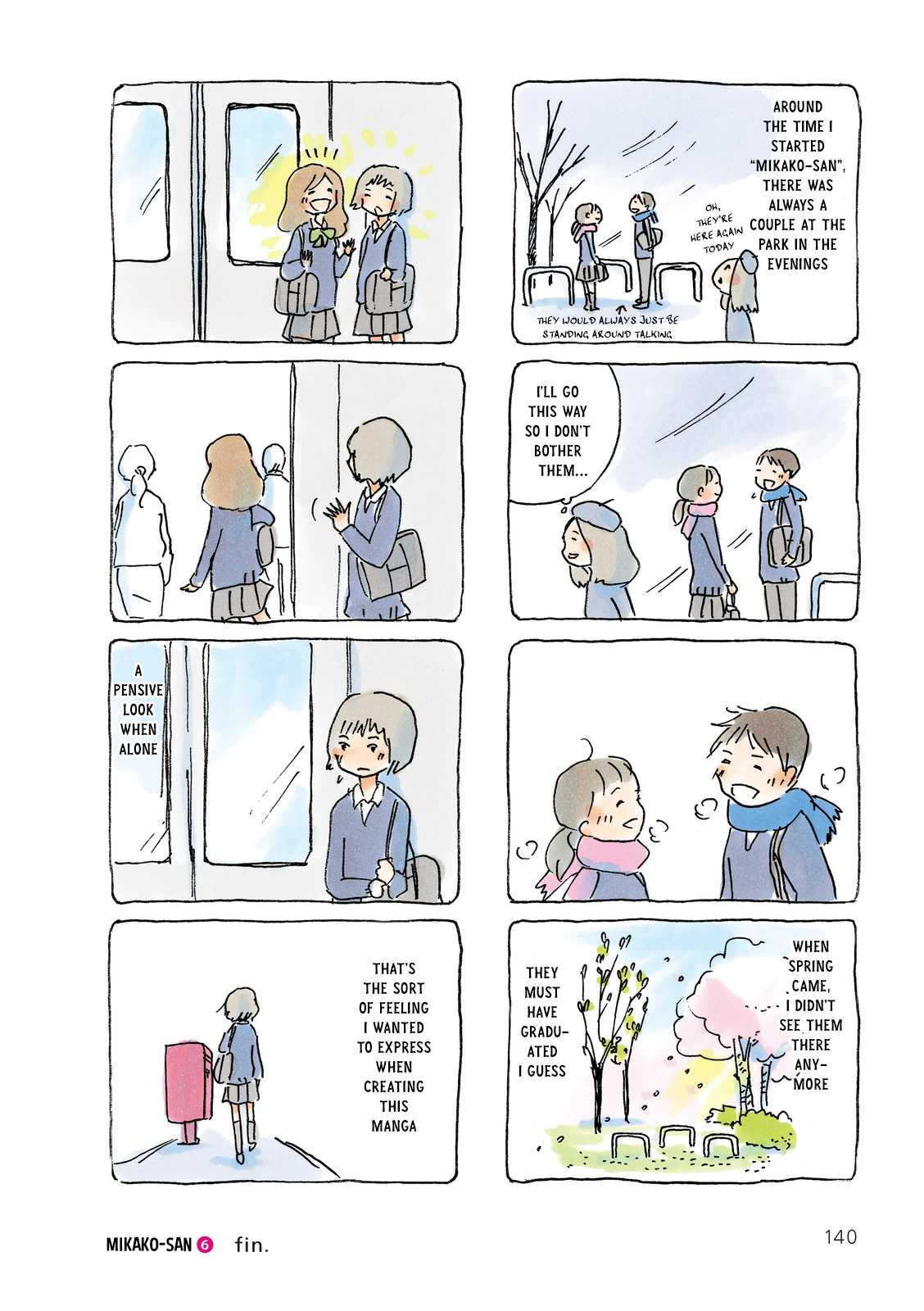 Mikako-san Chapter 180.5 page 4 - Chapter 180.5 : Extra: Behind the Scenes
