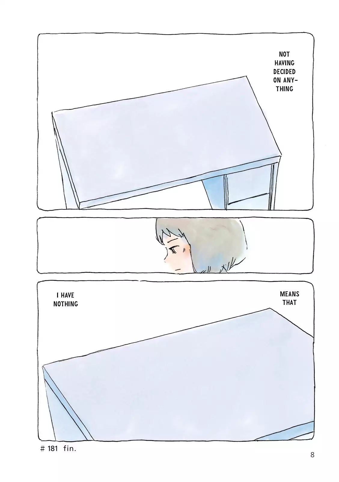 Mikako-san Chapter 181 page 10 - Chapter 181: On The Desk
