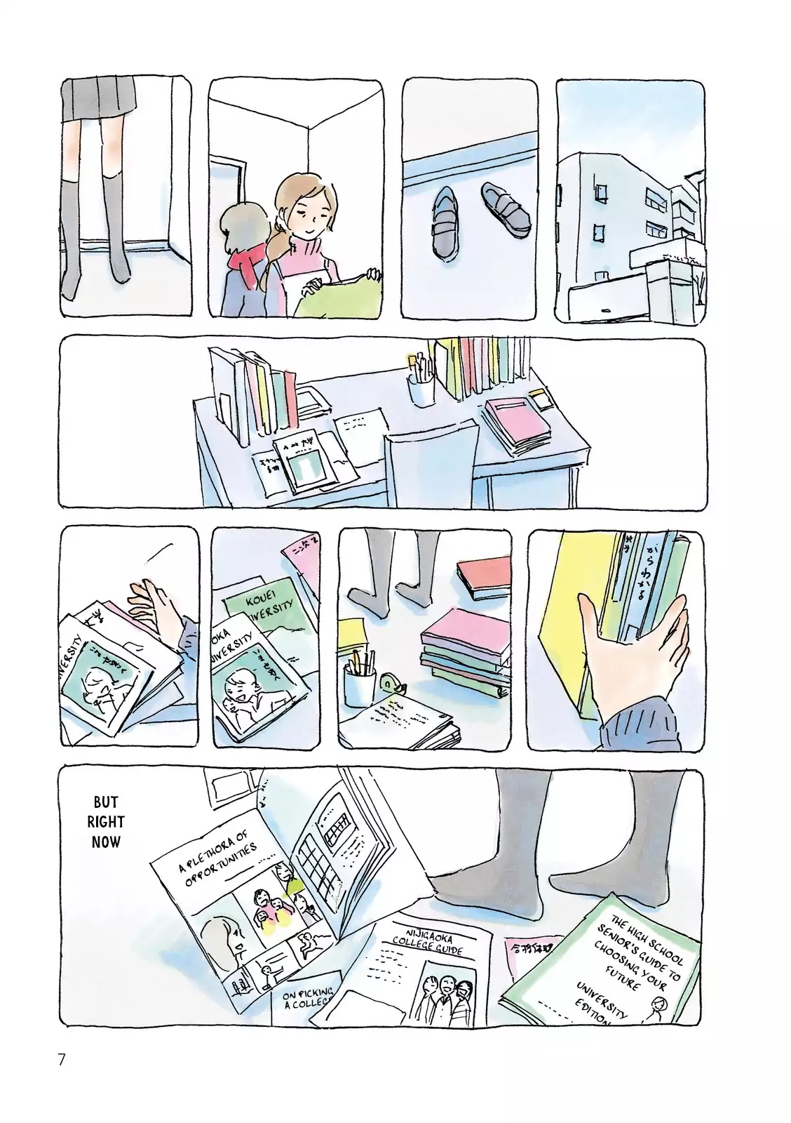 Mikako-san Chapter 181 page 9 - Chapter 181: On The Desk