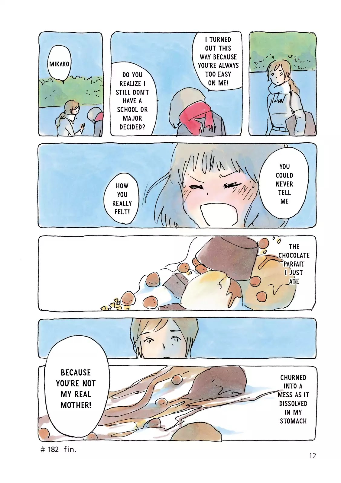 Mikako-san Chapter 182 page 4 - Chapter 182: Chocolate Parfait