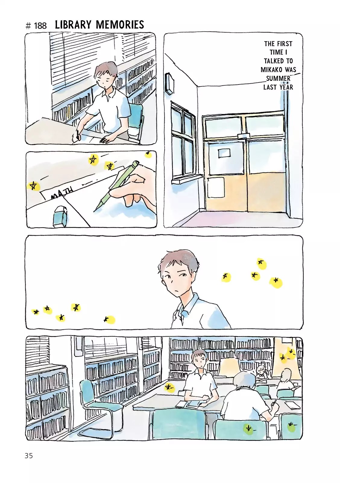 Mikako-san Chapter 188 page 1 - Chapter 188: Library Memores