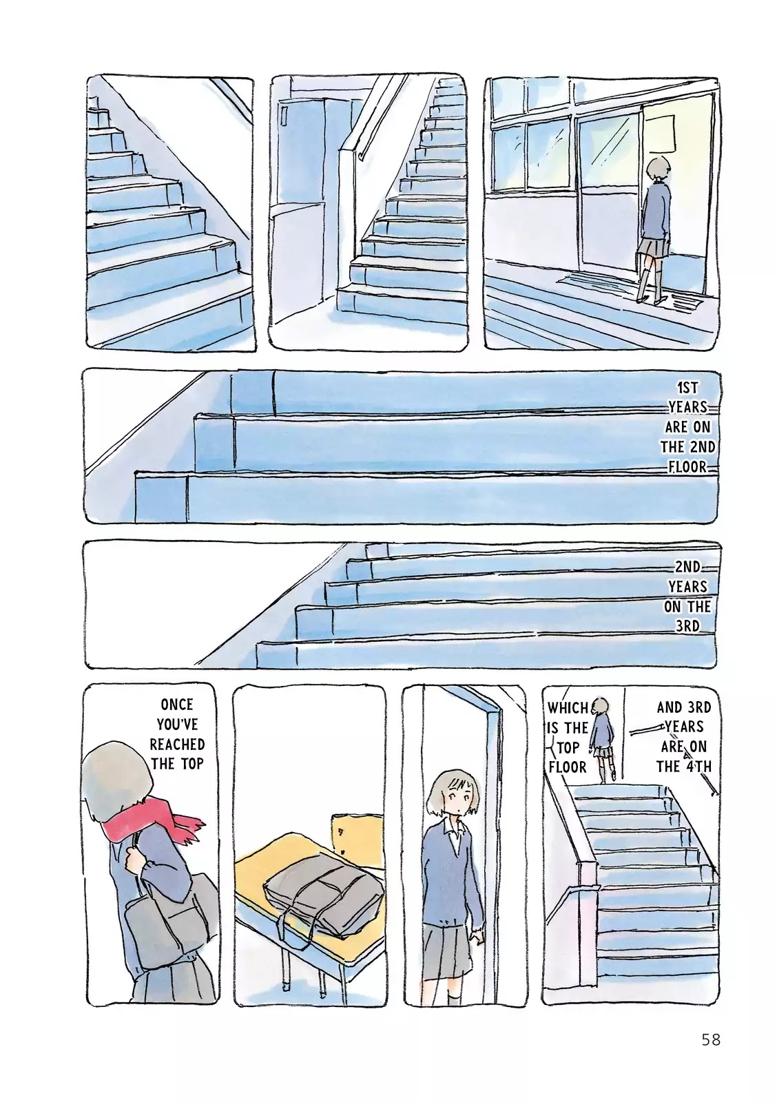 Mikako-san Chapter 193 page 2 - Chapter 193: Stairs