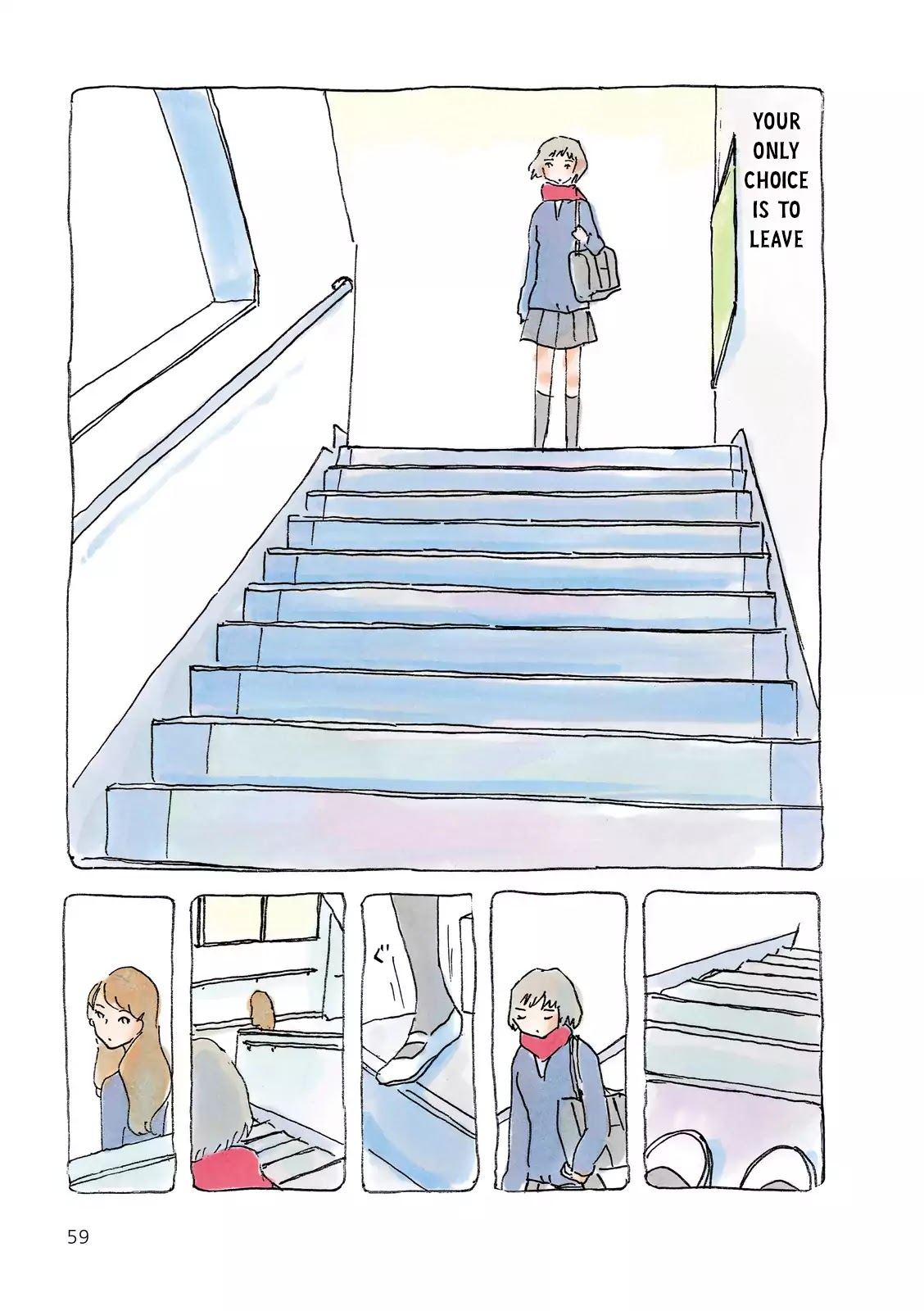 Mikako-san Chapter 193 page 3 - Chapter 193: Stairs