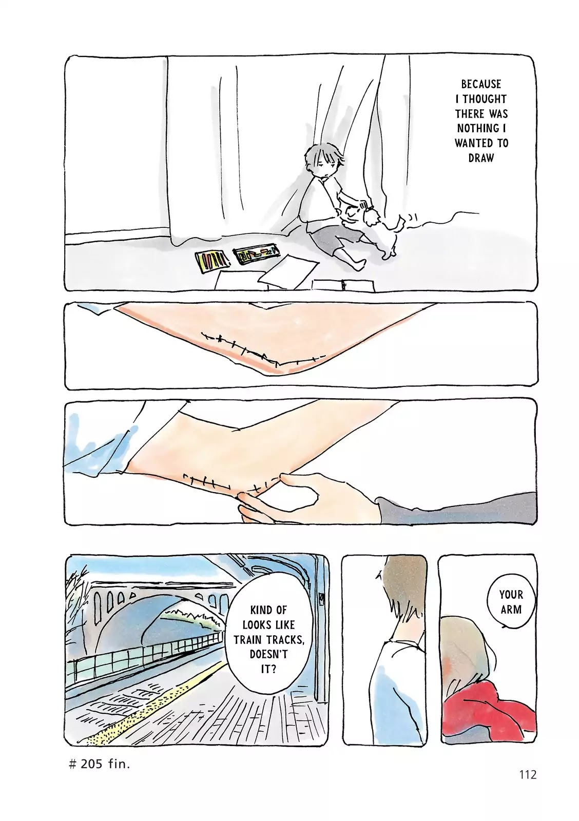 Mikako-san Chapter 205 page 4 - Chapter 205: Train Tracks