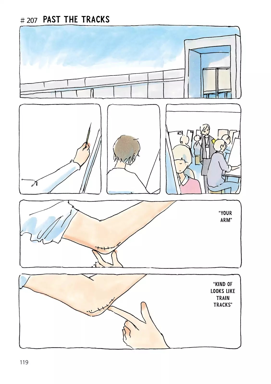 Mikako-san Chapter 207 page 1 - Chapter 207: Past the Tracks