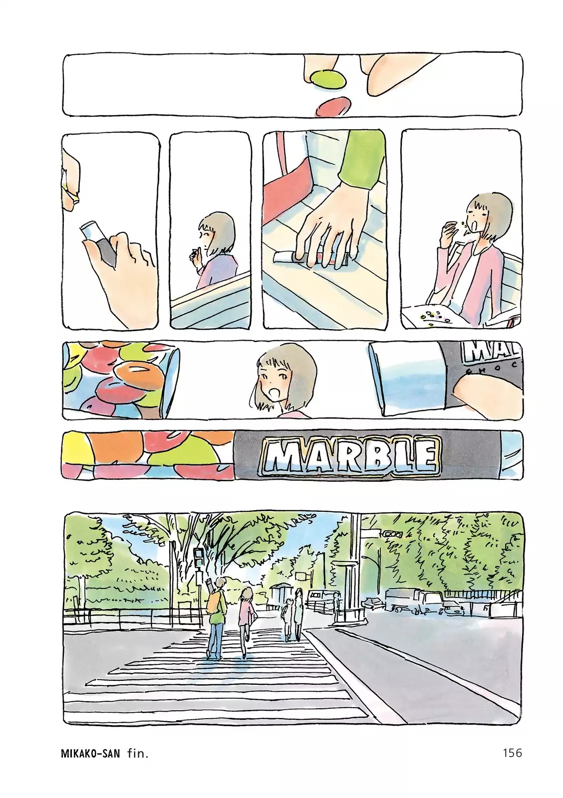 Mikako-san Chapter 215 page 4 - Chapter 215: Marble Chocolates [END]