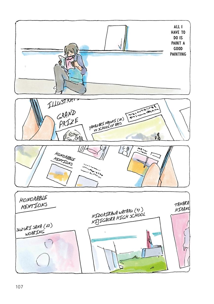 Mikako-san Chapter 24 page 3 - Chapter 24 : Watercolor Paper Prep
