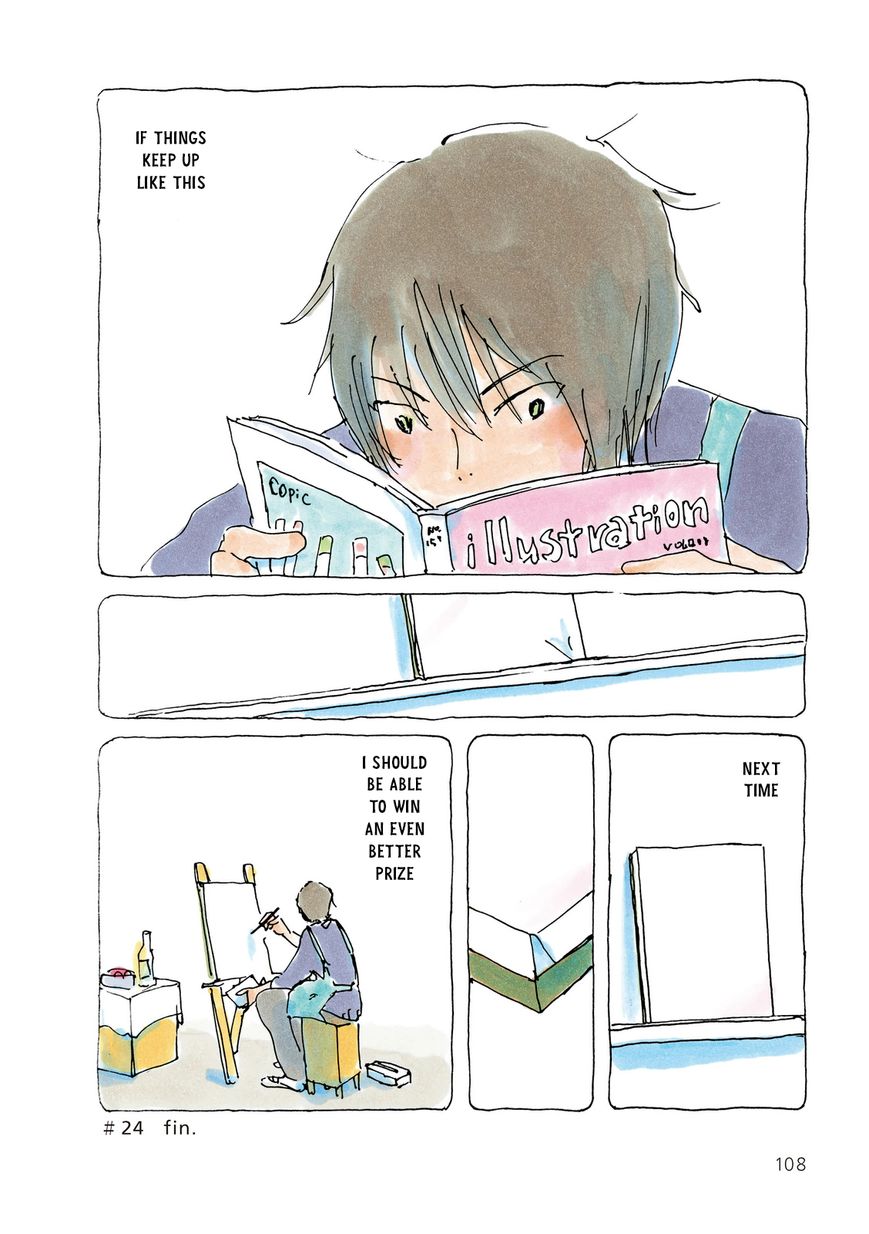 Mikako-san Chapter 24 page 4 - Chapter 24 : Watercolor Paper Prep