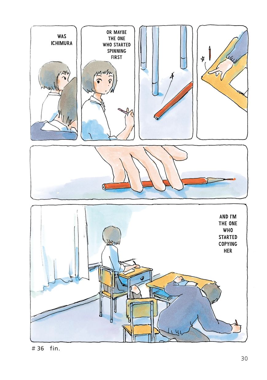 Mikako-san Chapter 36 page 4 - Chapter 36 : Pen Spinning