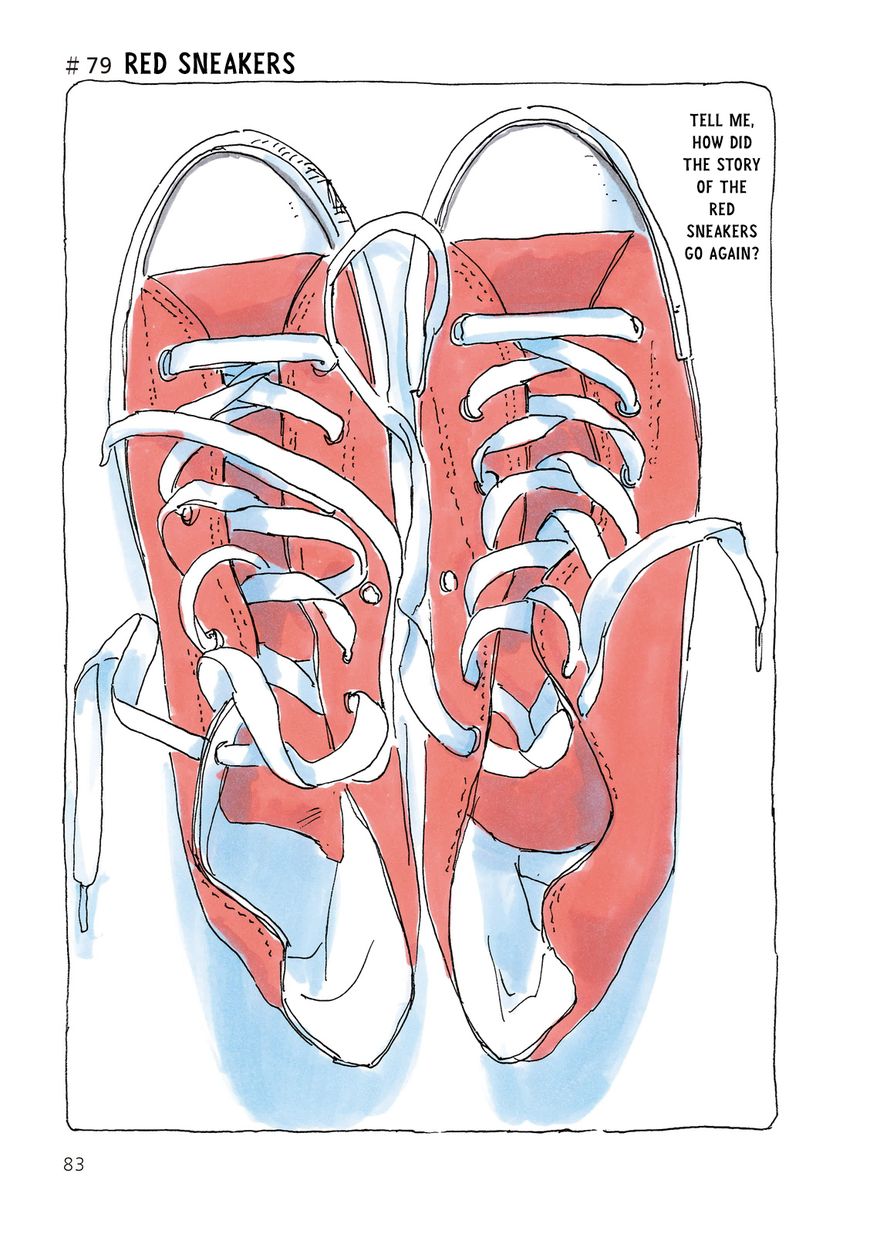 Mikako-san Chapter 79 page 1 - Chapter 79 : Red Sneakers