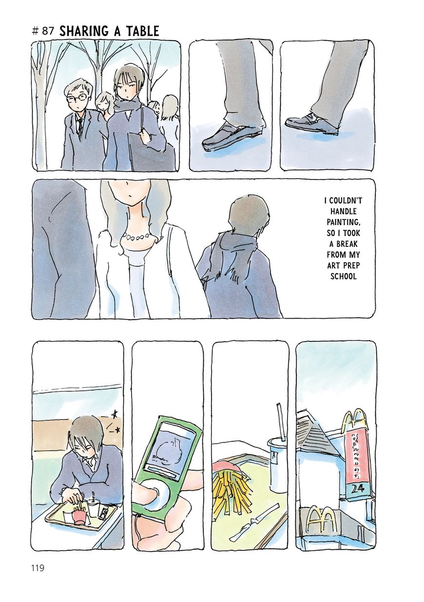 Mikako-san Chapter 87 page 1 - Chapter 87 : Sharing a Table