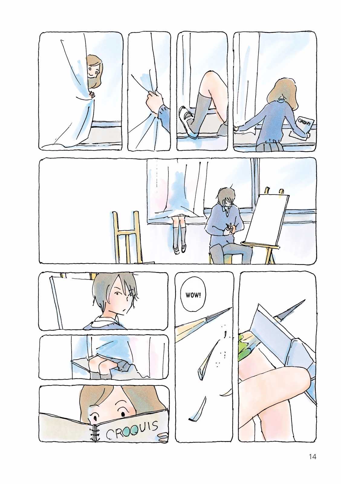 Mikako-san Chapter 93 page 2 - Chapter 93 : Behind the Curtain