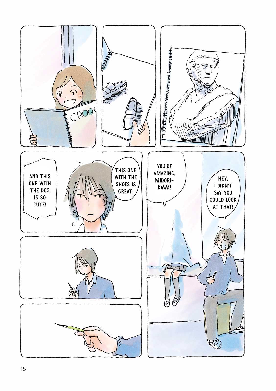 Mikako-san Chapter 93 page 3 - Chapter 93 : Behind the Curtain