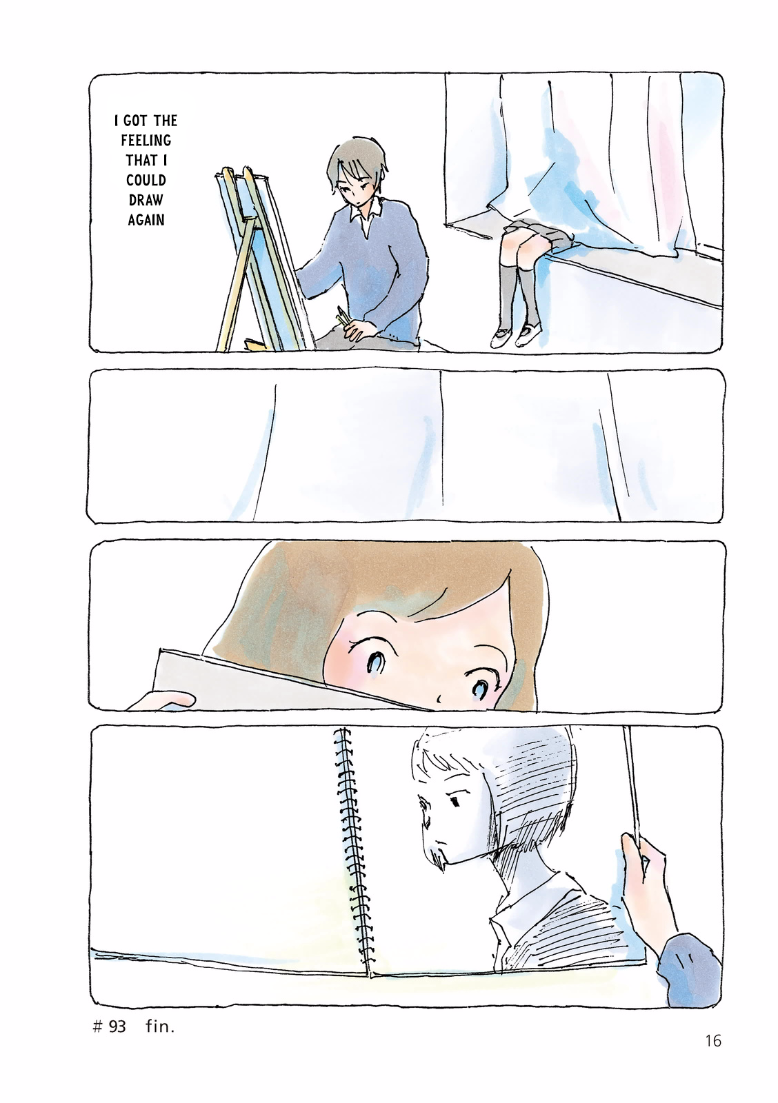 Mikako-san Chapter 93 page 4 - Chapter 93 : Behind the Curtain