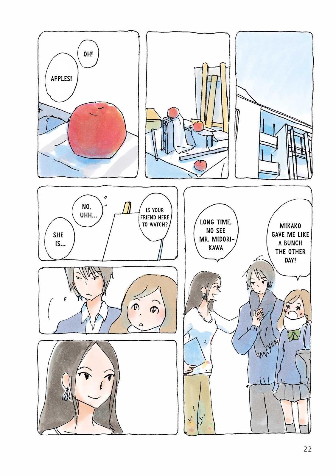 Mikako-san Chapter 95 page 2 - Chapter 95 : Lying Apples