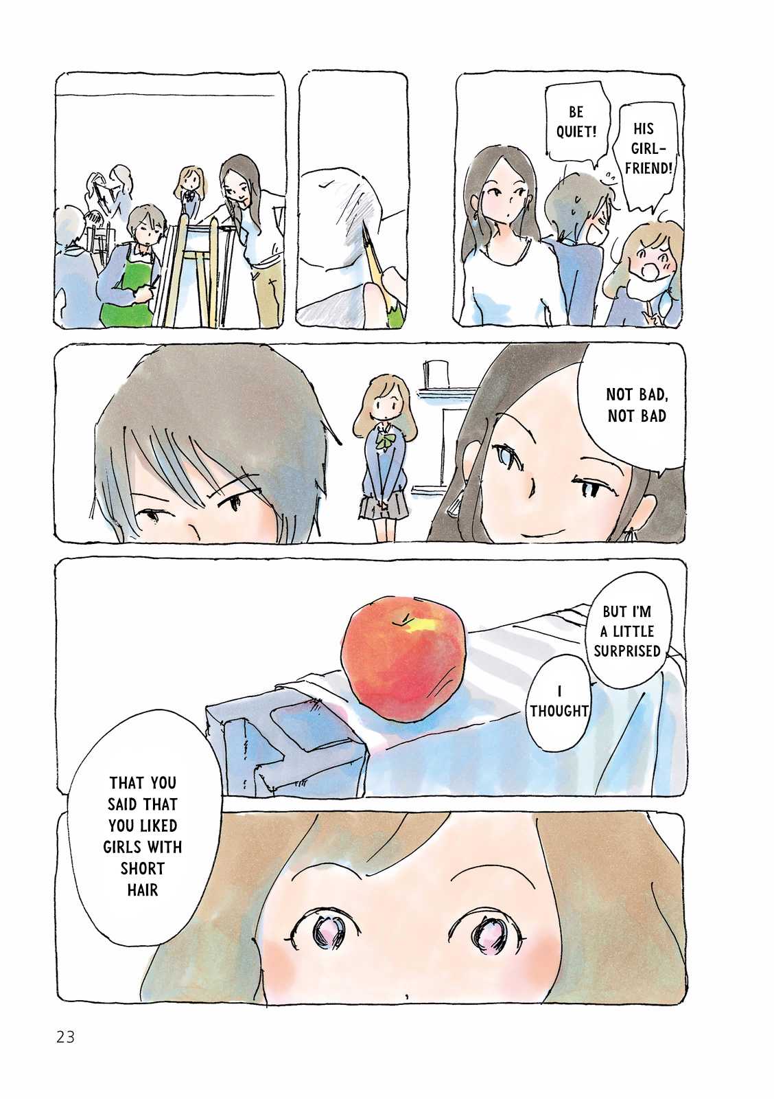 Mikako-san Chapter 95 page 3 - Chapter 95 : Lying Apples