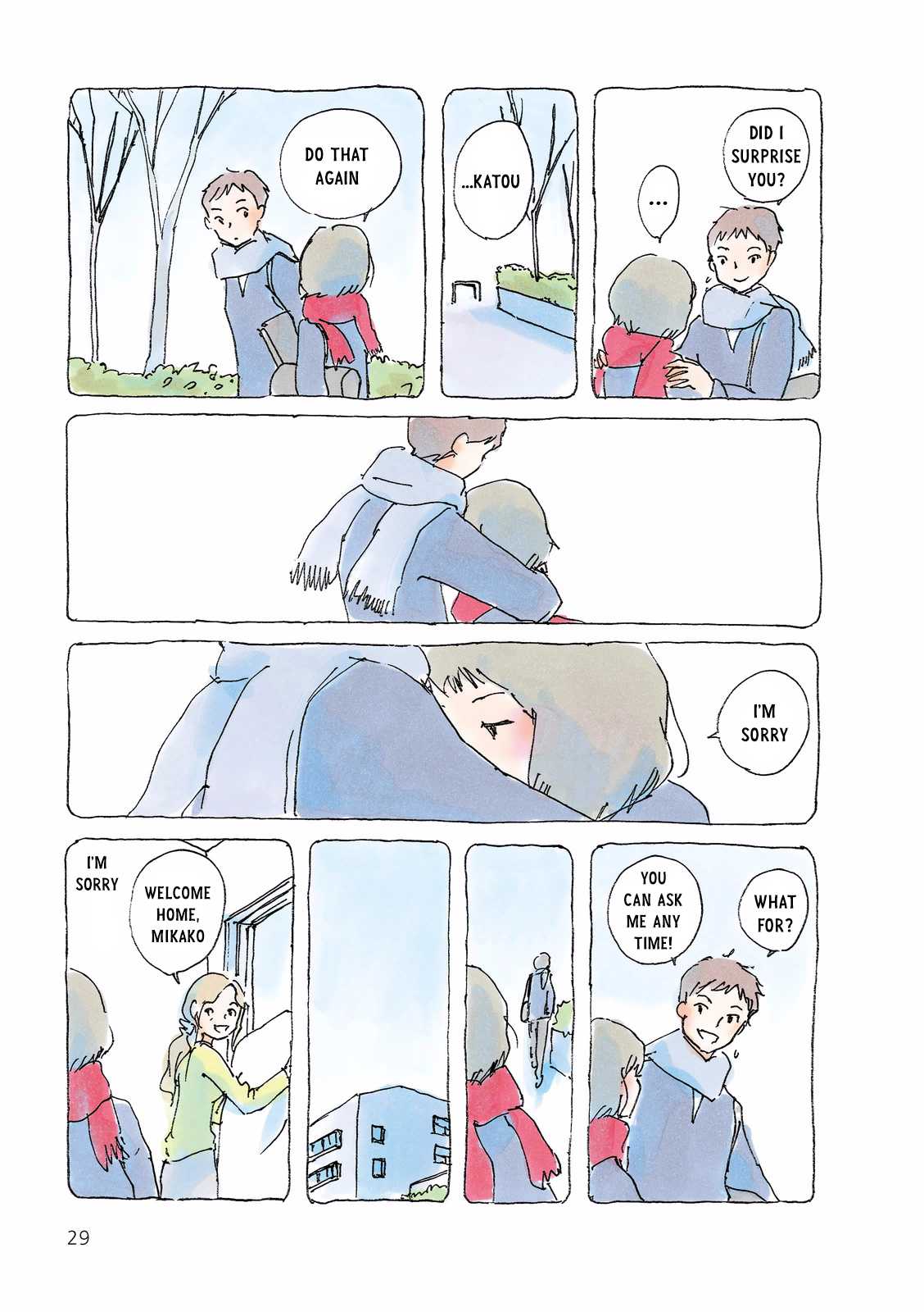 Mikako-san Chapter 96 page 3 - Chapter 96 : Embrace