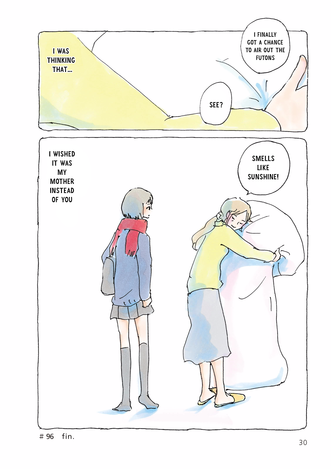Mikako-san Chapter 96 page 4 - Chapter 96 : Embrace