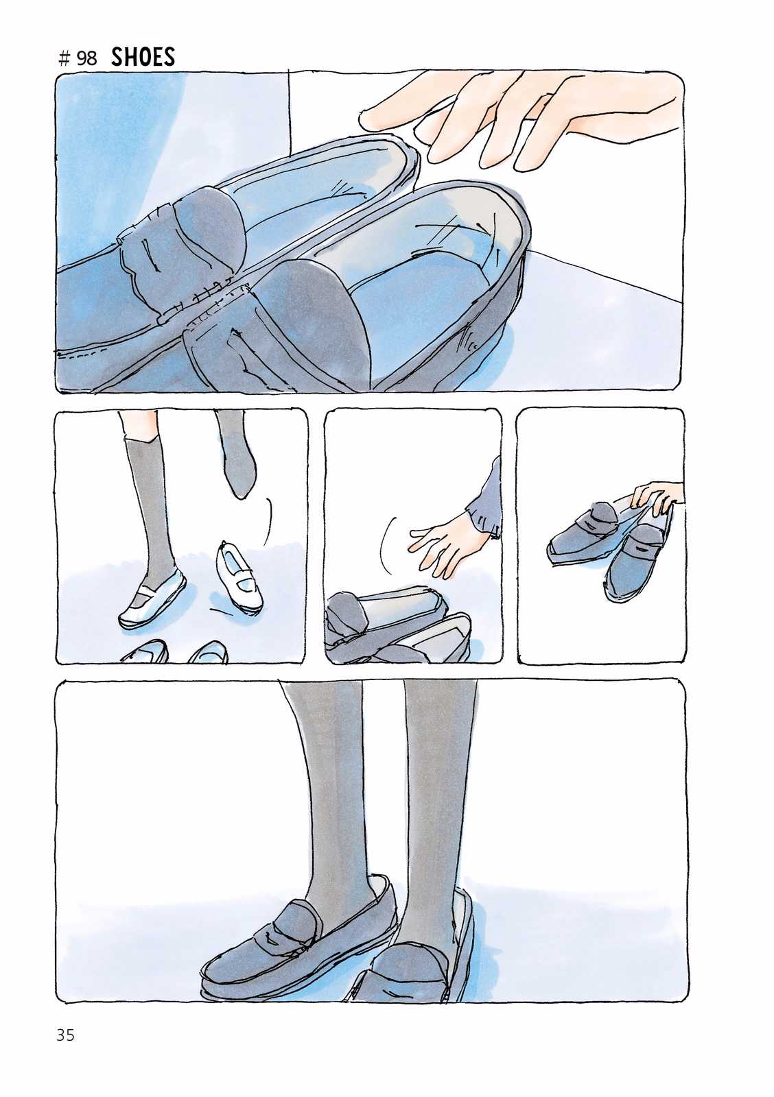 Mikako-san Chapter 98.2 page 1 - Chapter 98v2 : Shoes