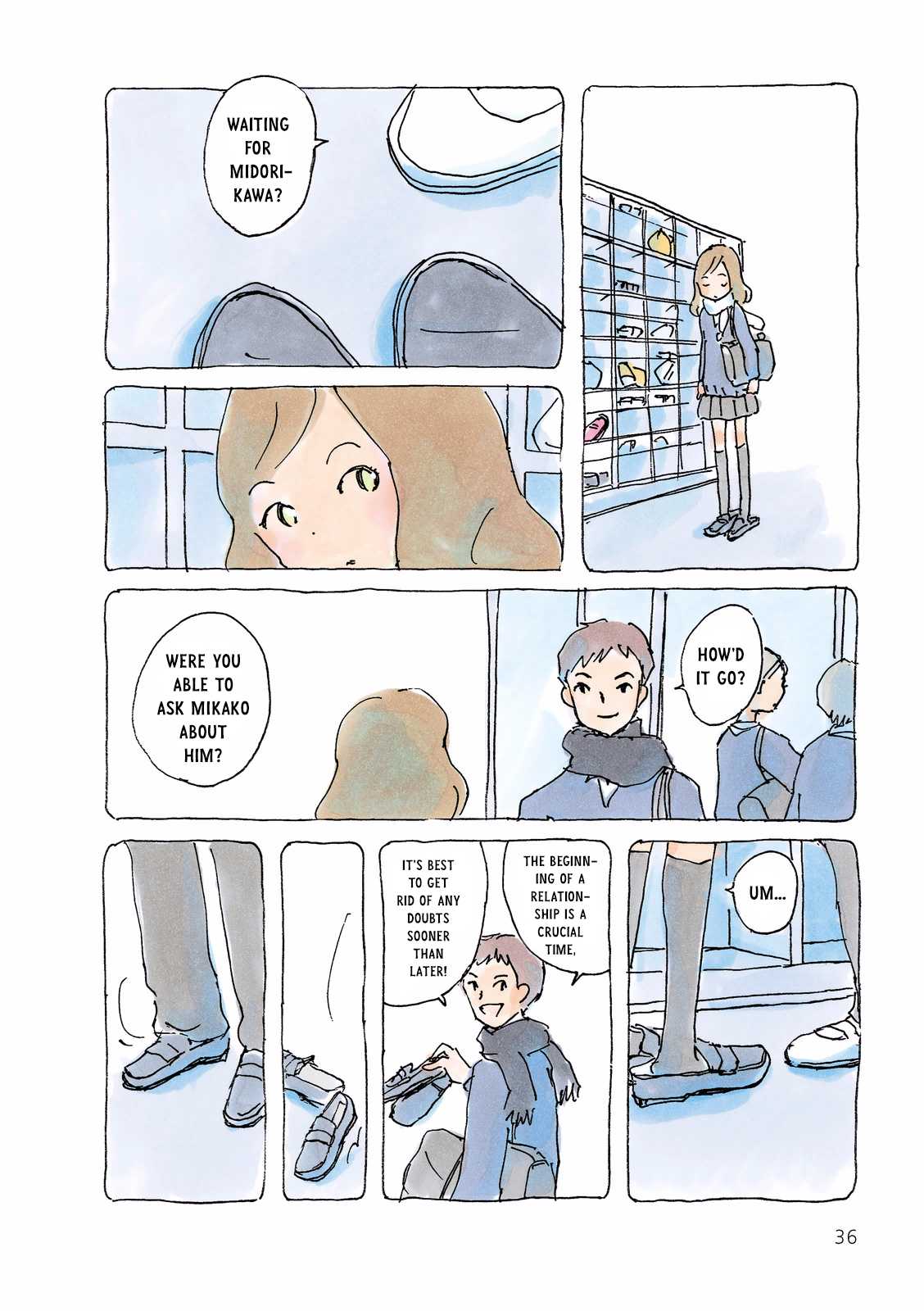 Mikako-san Chapter 98.2 page 2 - Chapter 98v2 : Shoes