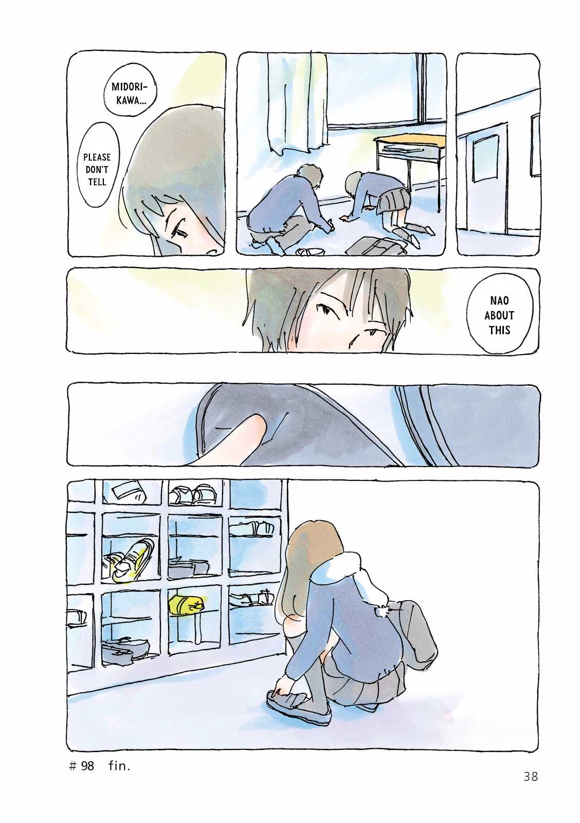 Mikako-san Chapter 98.2 page 4 - Chapter 98v2 : Shoes