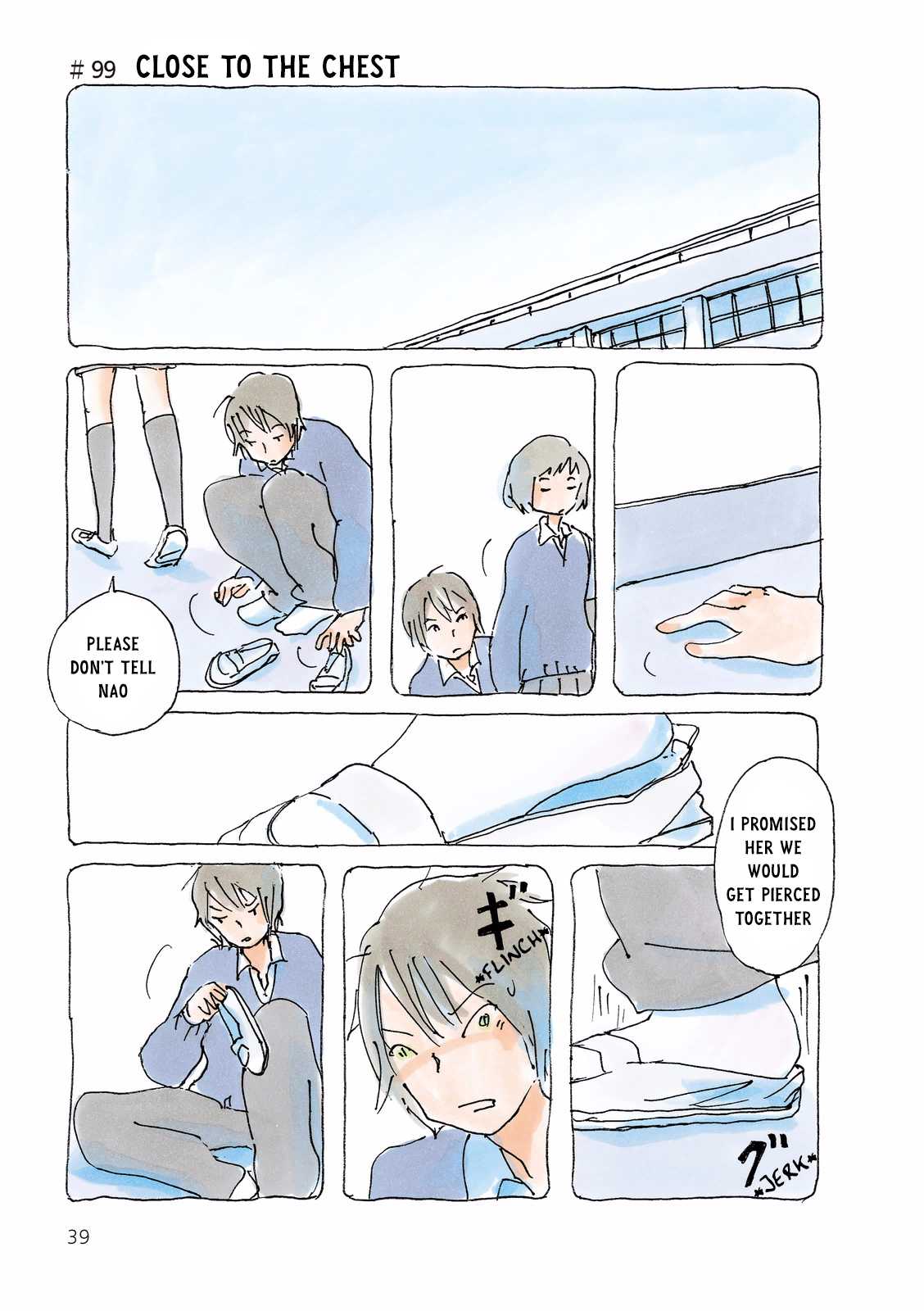 Mikako-san Chapter 99 page 1 - Chapter 99 : Close to the Chest