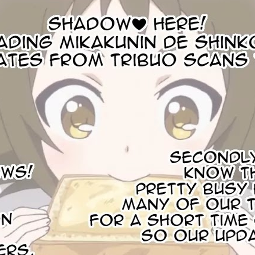 Mikakunin de Shinkoukei Chapter 38 cover