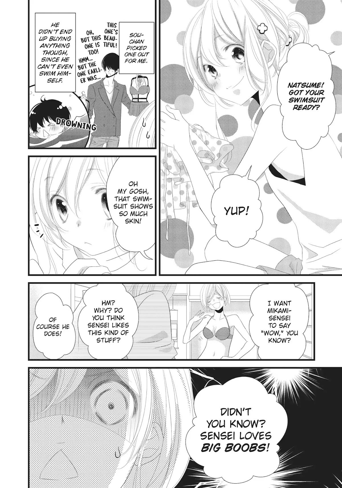 Mikami Sensei no Aishikata Chapter 10 page 4 - Chapter 10: How to Enjoy a Trip to the Sea ❤ (Part II)