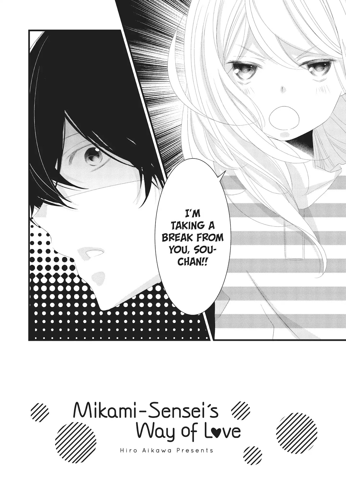 Mikami Sensei no Aishikata Chapter 12 page 2 - Chapter 12: How to Nurse a Patient in Love ❤