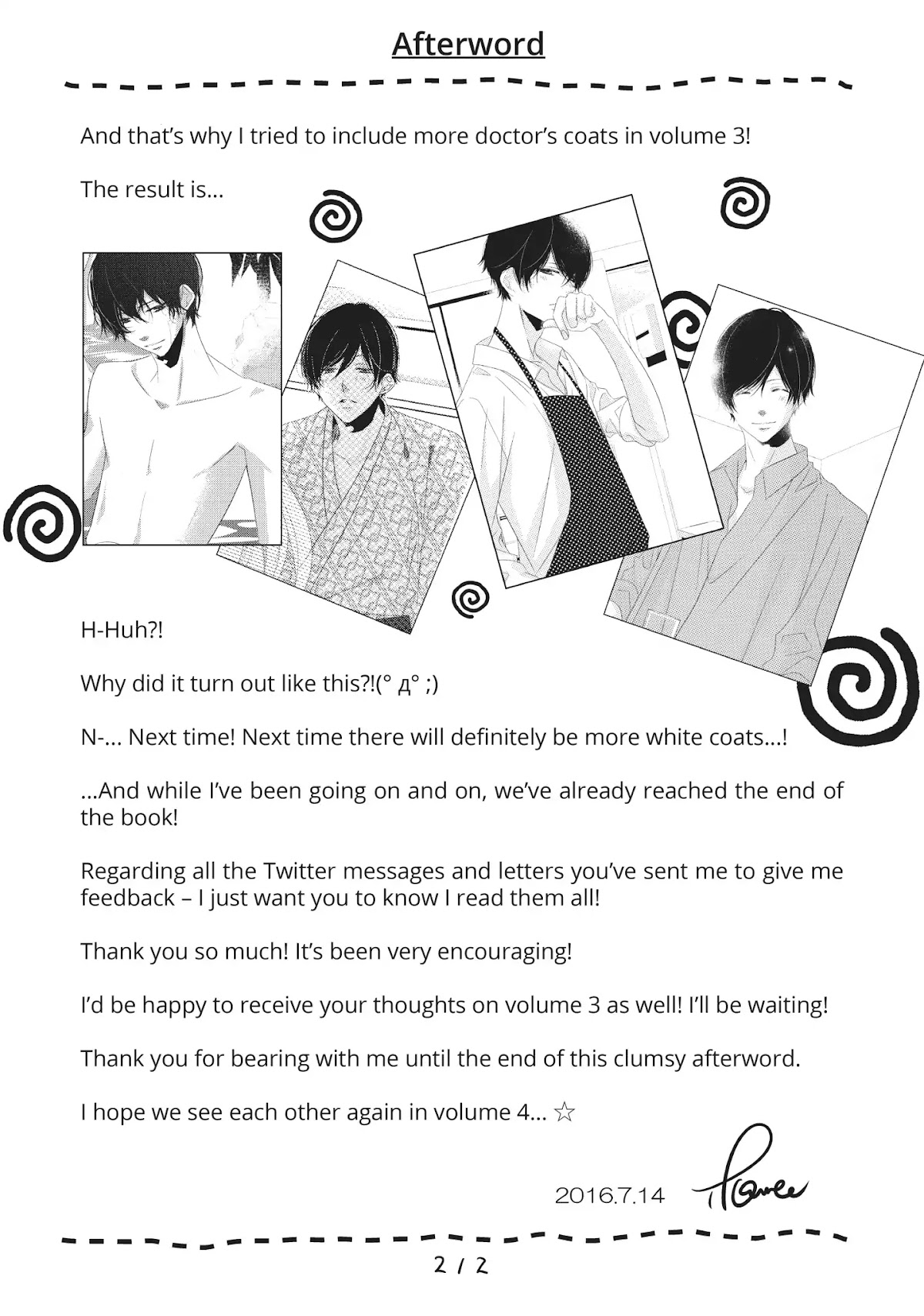 Mikami Sensei no Aishikata Chapter 12 page 32 - Chapter 12: How to Nurse a Patient in Love ❤
