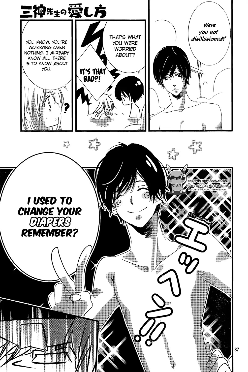 Mikami Sensei no Aishikata Chapter 3 page 39 - Chapter 3: How to have first time XXX