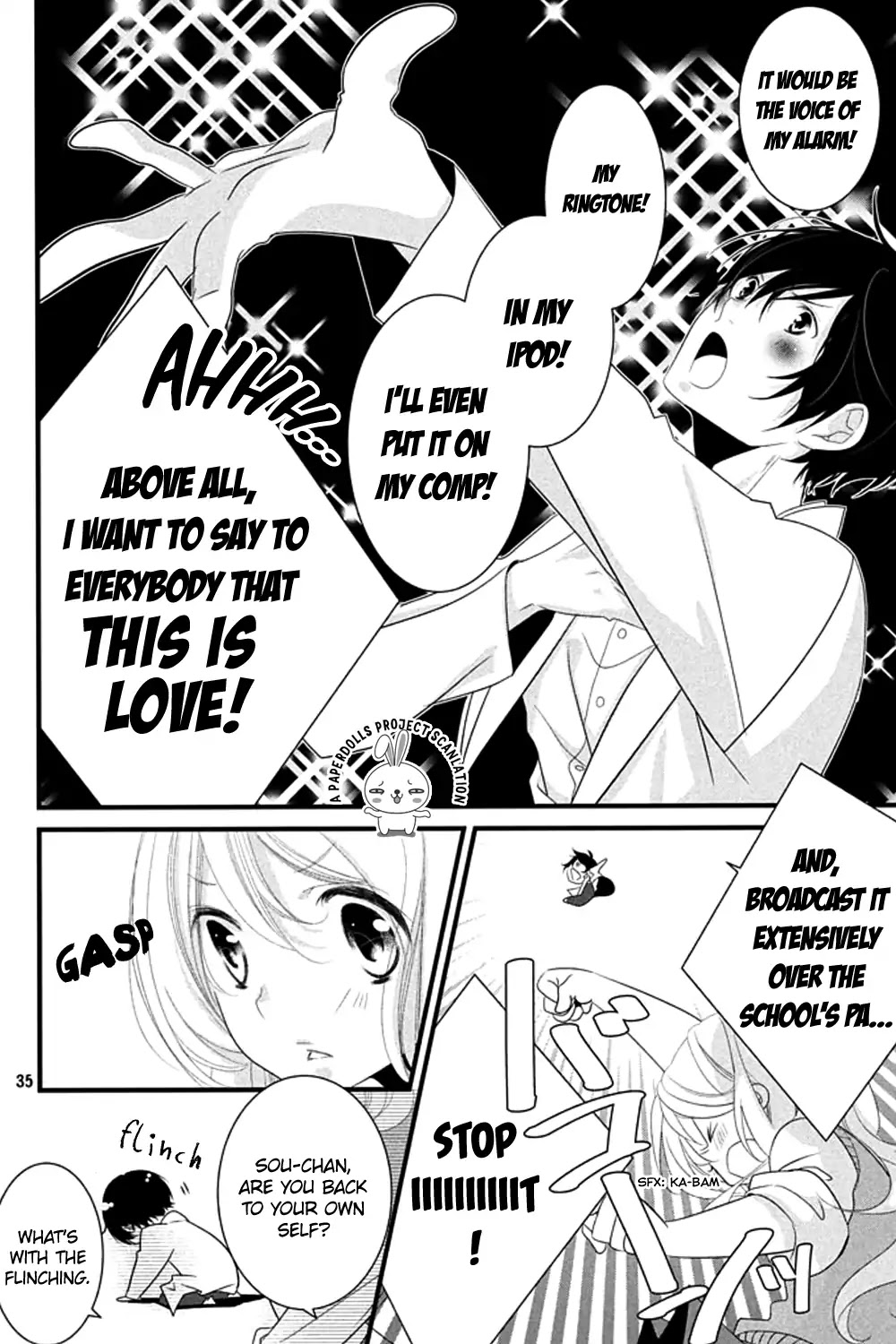 Mikami Sensei no Aishikata Chapter 5 page 37 - Chapter 5: Sou-chan's Dandling Ways.
