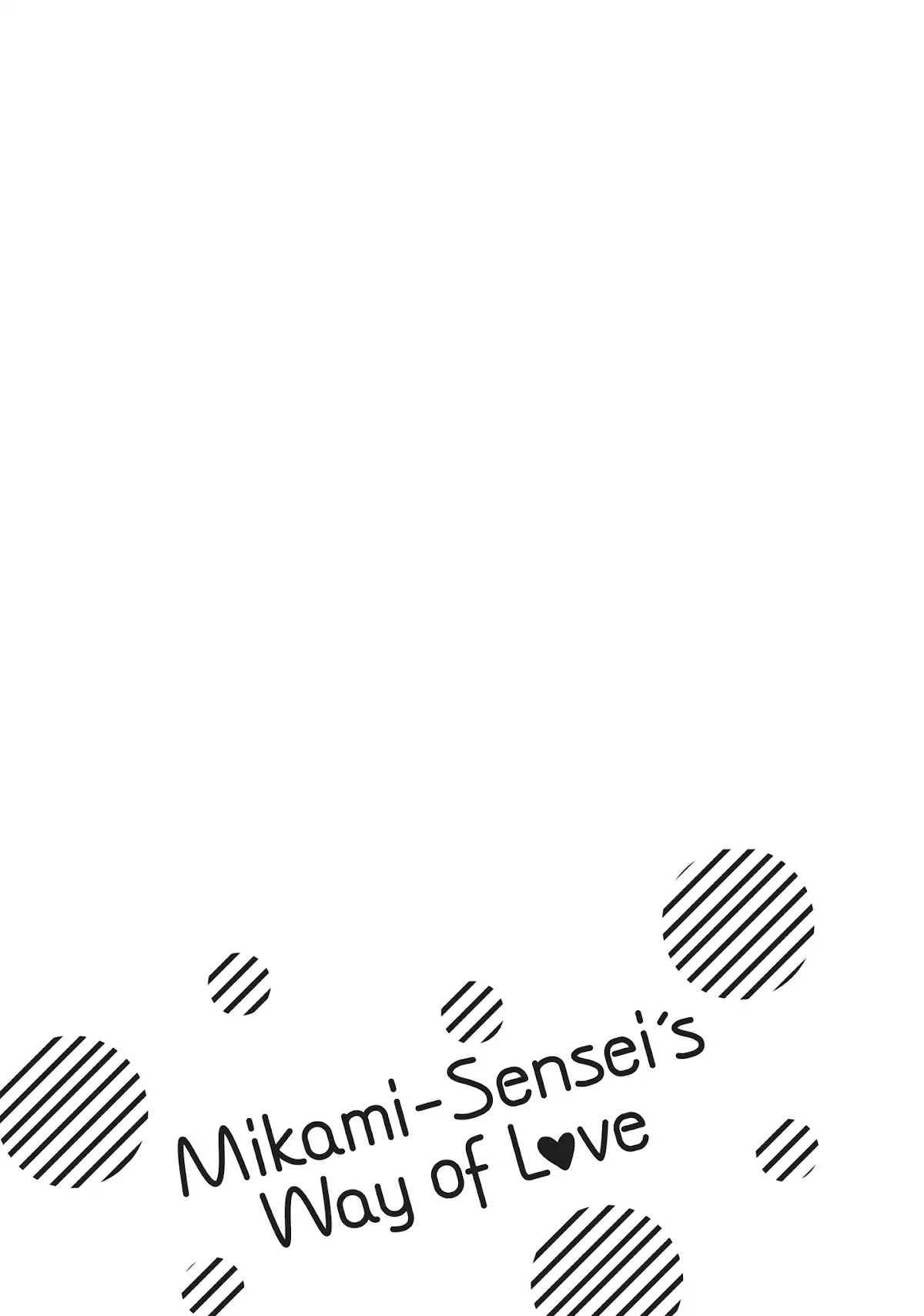 Mikami Sensei no Aishikata Chapter 9 page 6 - Chapter 9: How to Enjoy a Trip to the Sea ❤ (Part I)